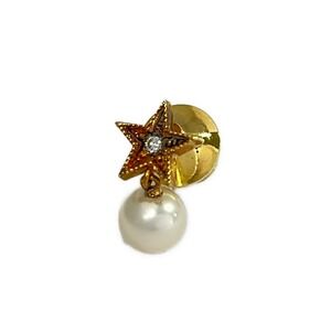 Mikimoto Brooch Gold